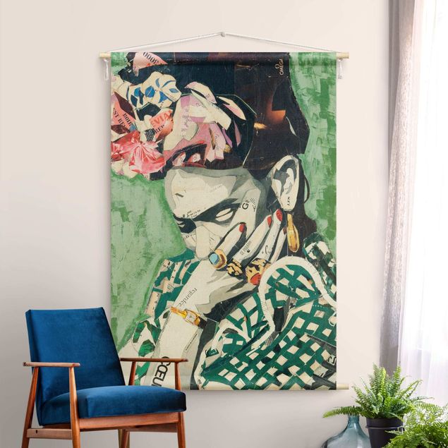 tenture xxl Frida Kahlo - Collage No.3