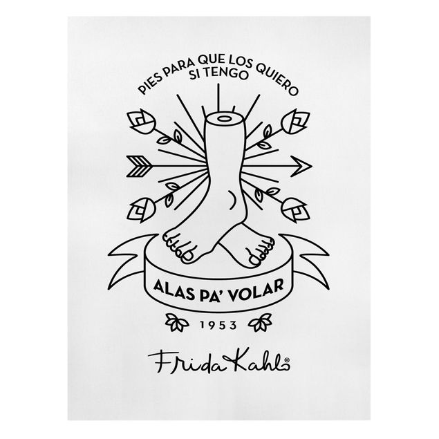 Tableau Frida Kahlo Frida Kahlo Alas pa´ Volar