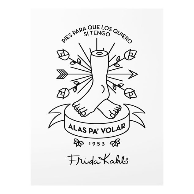 Tableau Frida Kahlo Frida Kahlo Alas pa´ Volar