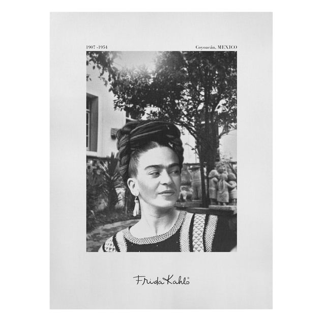 Tableaux Frida Kahlo Frida Kahlo Photograph Portrait In The Garden