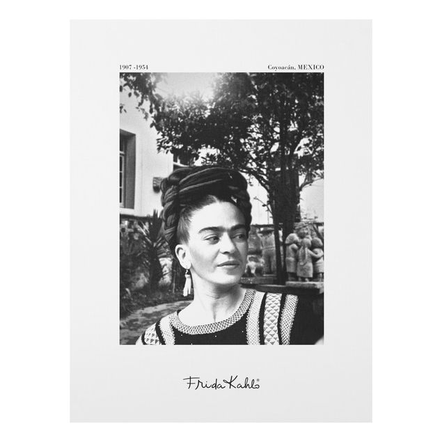 Frida Kahlo tableau Frida Kahlo Photograph Portrait In The Garden