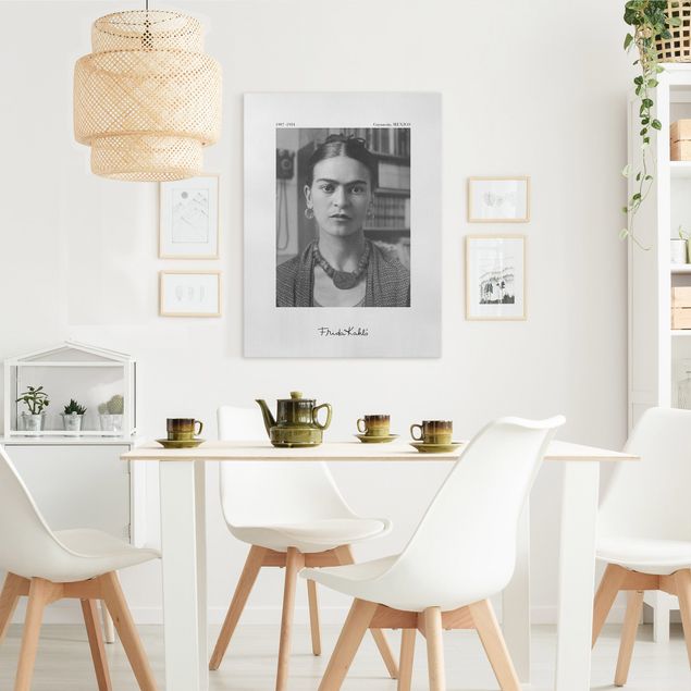 Tableaux portraits Frida Kahlo Photograph Portrait In The House