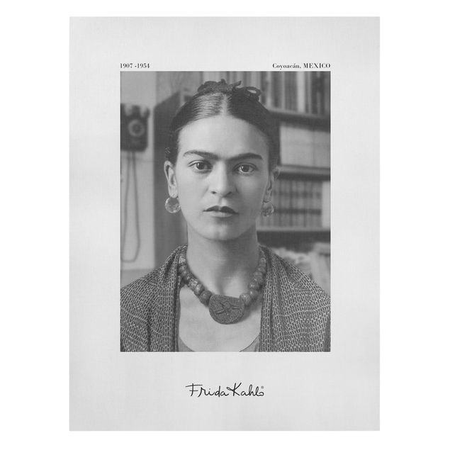 Tableau Frida Kahlo Frida Kahlo Photograph Portrait In The House