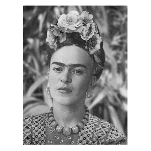 Frida Kahlo tableau Frida Kahlo Photograph Portrait With Flower Crown