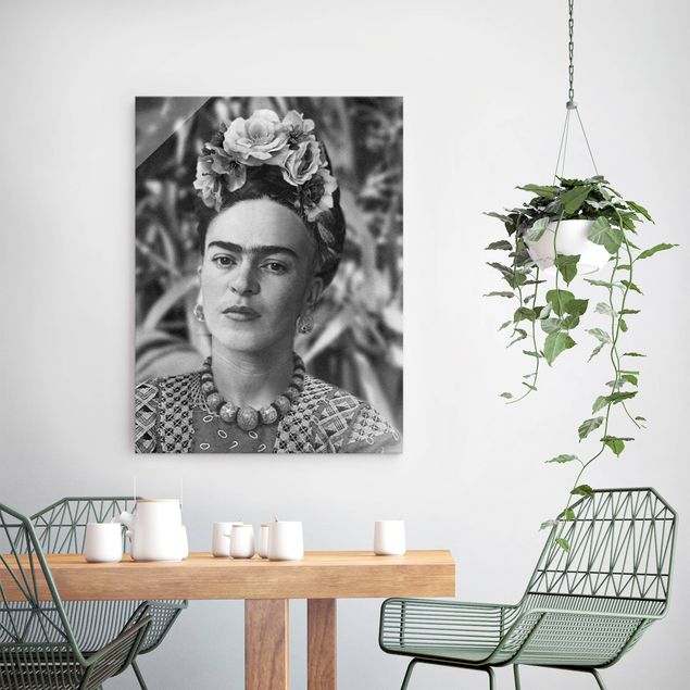 Tableu en verre Frida Kahlo