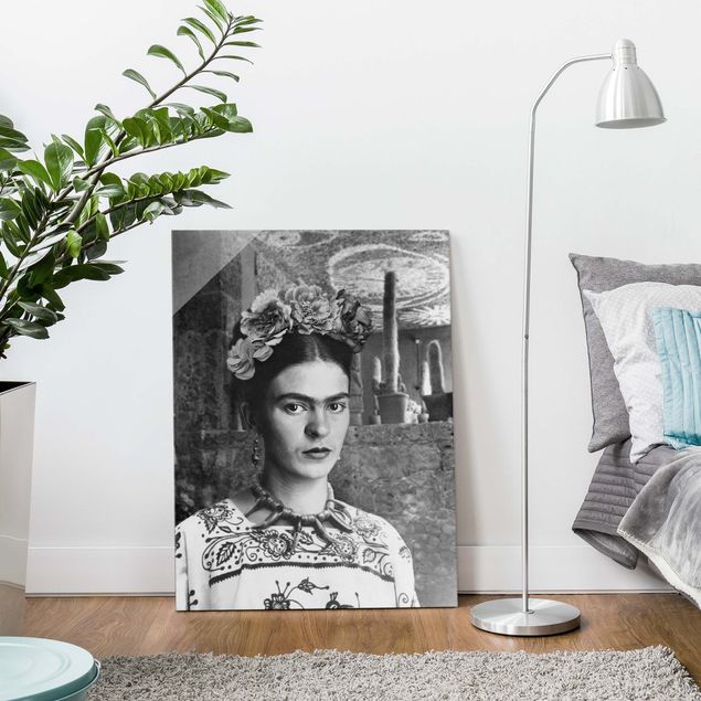 Tableaux portraits Frida Kahlo Photograph Portrait With Cacti