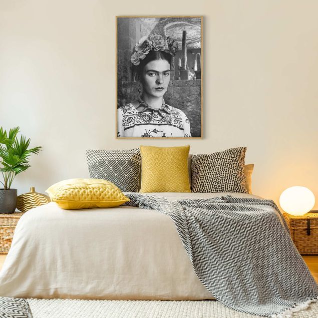 Tableaux portraits Frida Kahlo Photograph Portrait With Cacti