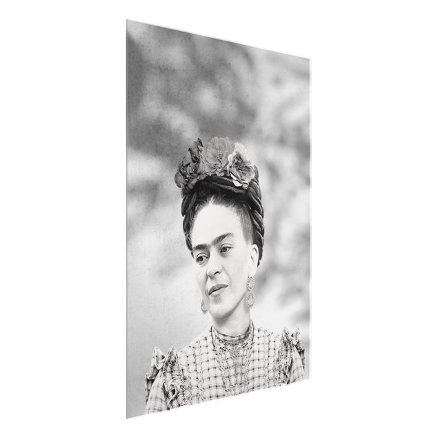 Tableaux noir et blanc Frida Kahlo Portrait