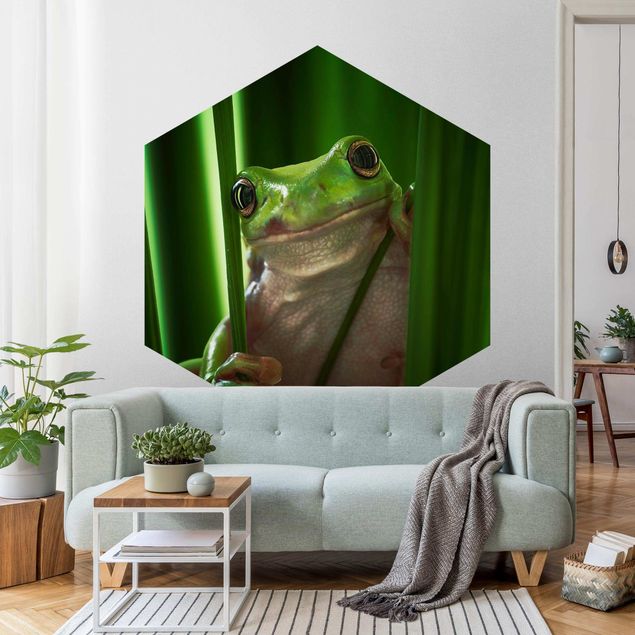 Tapisserie animaux Merry Frog