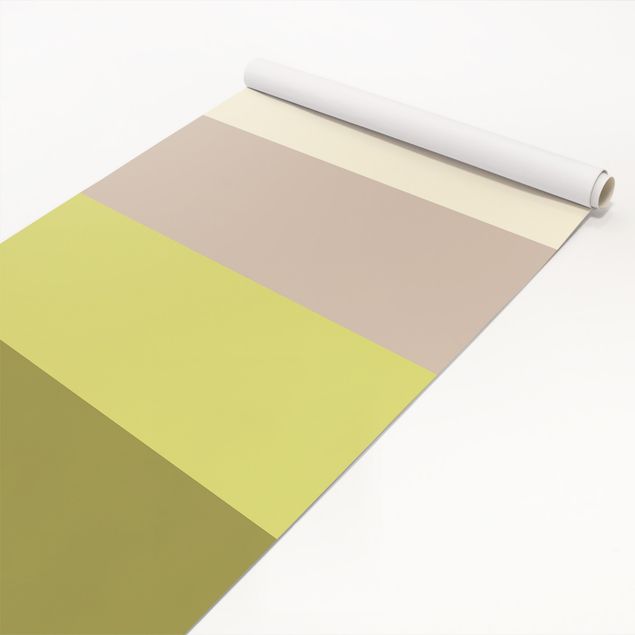 Stickers armoire Spring Fresh Stripes - Cashmere Macchiato Pastel Green Bamboo
