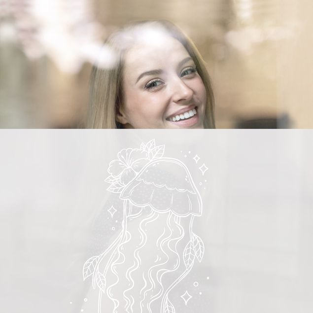 Film pour fenêtres - Sparkling Jellyfish