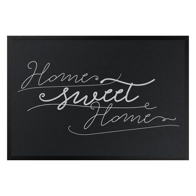 Paillasson famille Home sweet Home Italic