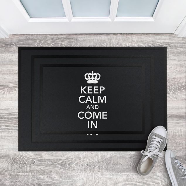 petit tapis chambre Keep Calm And Come In II