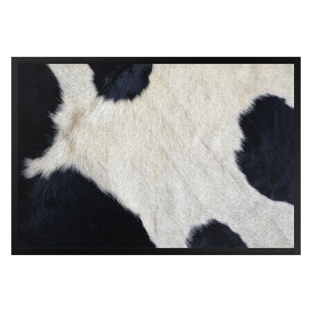 tapis contemporain Peau de vache