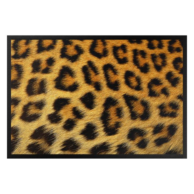 tapis contemporain Peau de léopard