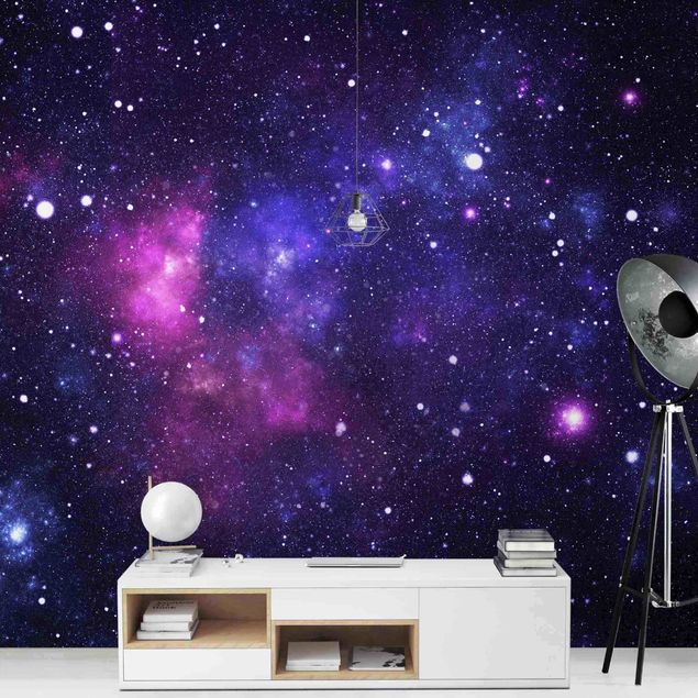 tapisserie panoramique Galaxy