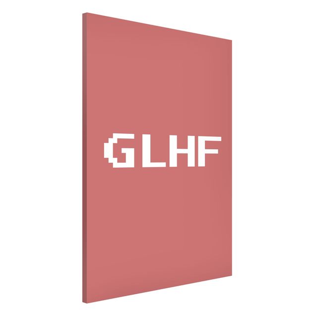 Tableaux magnétiques avec citations Gaming Abbreviation GLHF