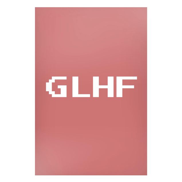 Tableaux moderne Gaming Abbreviation GLHF