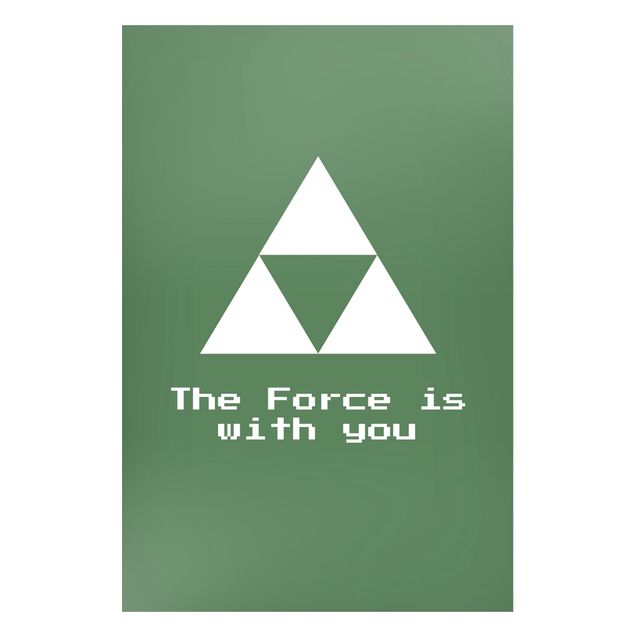 Tableaux moderne Gaming Symbol The Force is with You