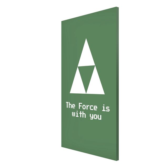 Tableaux citations Gaming Symbol The Force is with You