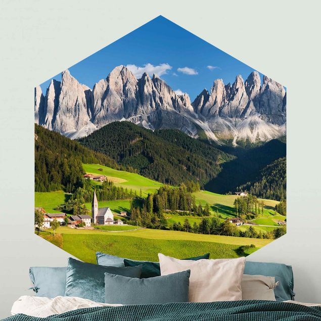 Papiers peints montagne Odle dans le Tyrol du Sud