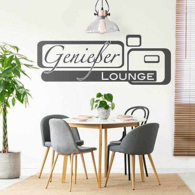 Stickers muraux Genießer-Lounge