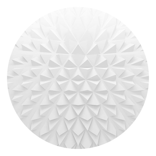 papier peint graphique Motif géométrique en 3D