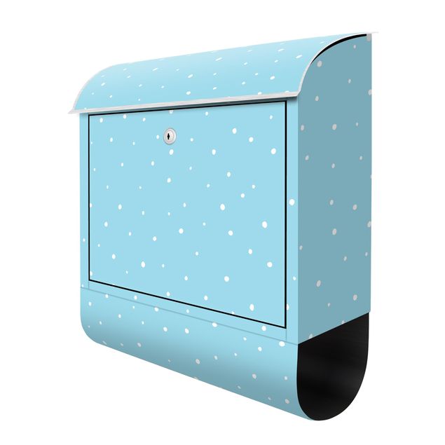 Letterbox - Drawn Little Dots On Pastel Blue