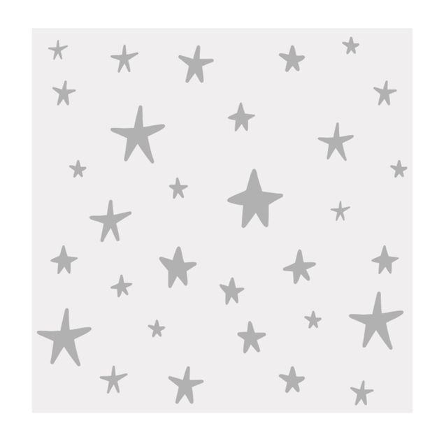 Film pour fenêtres - Drawn Stars Pattern