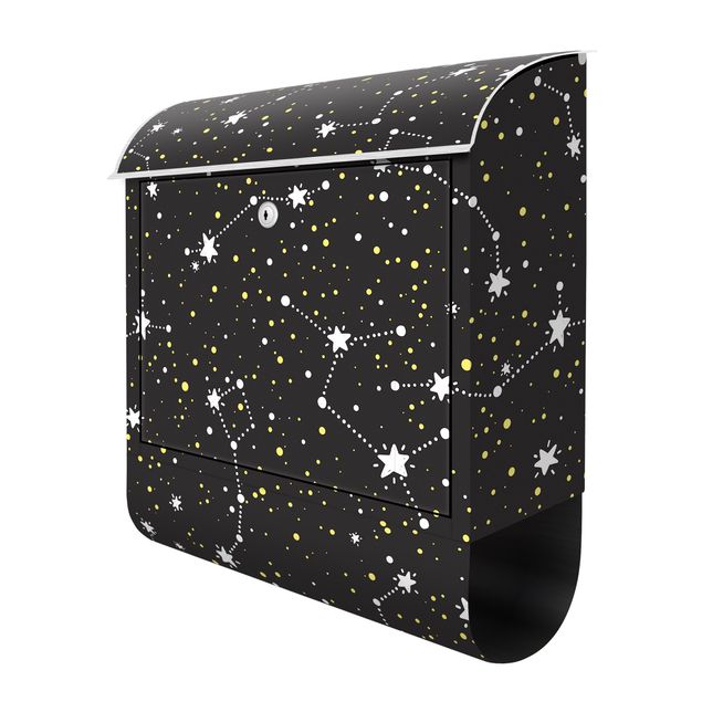 Letterbox - Drawn Starry Sky With Great Bear