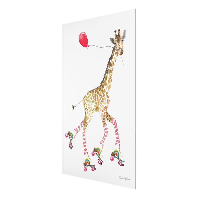 Tableaux Giraffe on a joy ride