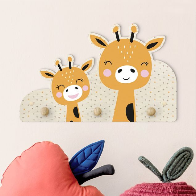 Décoration chambre bébé Girafe avec bébé girafe