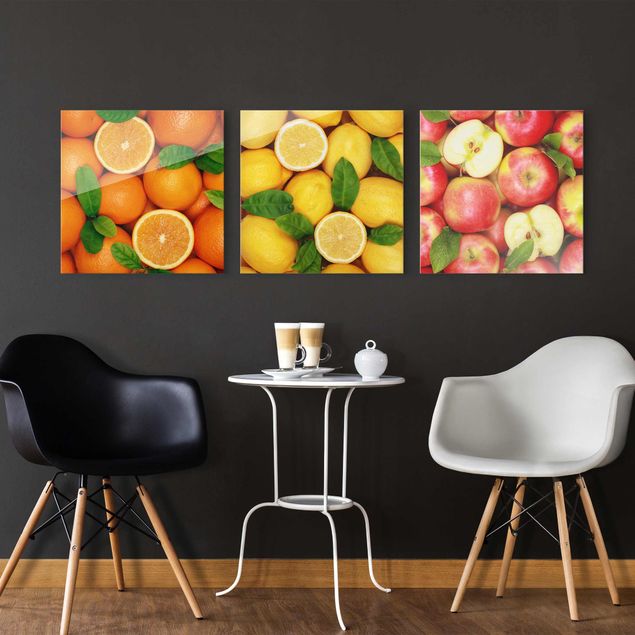 Tableaux moderne Trio de fruits