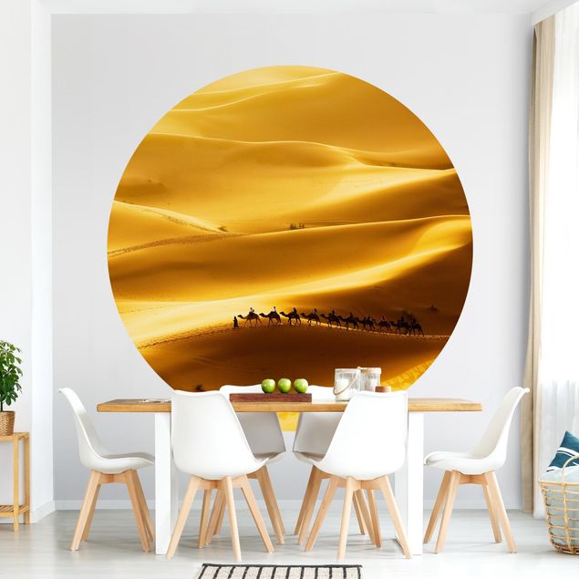 Papier peint dune Dunes d'or