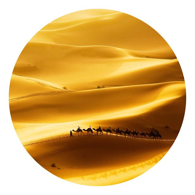 Papier peint moderne Dunes d'or