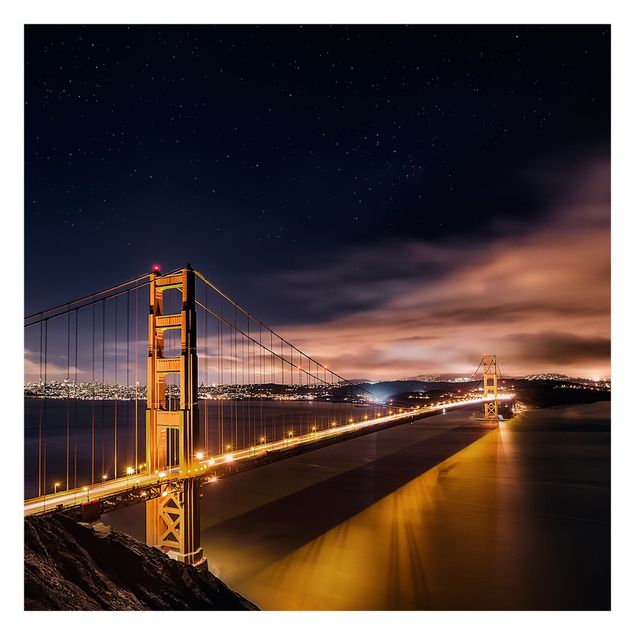 Papier peint - Golden Gate To Stars