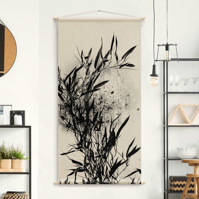 Décorations cuisine Graphical Plant World - Black Bamboo
