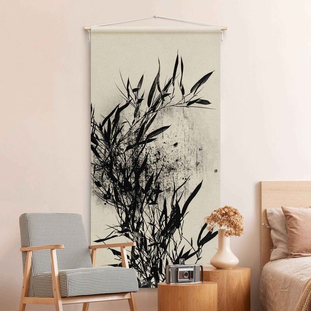 Tableaux poissons Graphical Plant World - Black Bamboo
