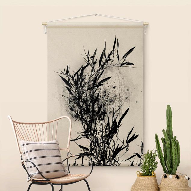 Tableaux poissons Graphical Plant World - Black Bamboo