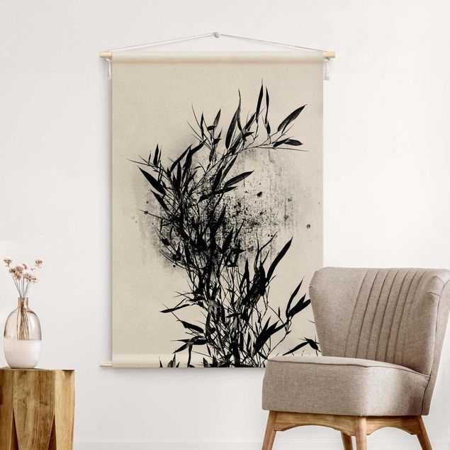 Tableaux bambou Graphical Plant World - Black Bamboo