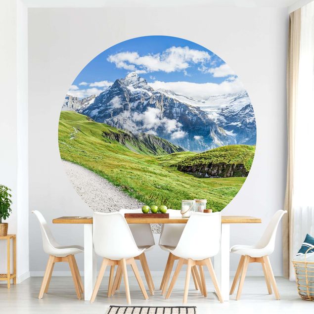Papier peint moderne Panorama de Grindelwald