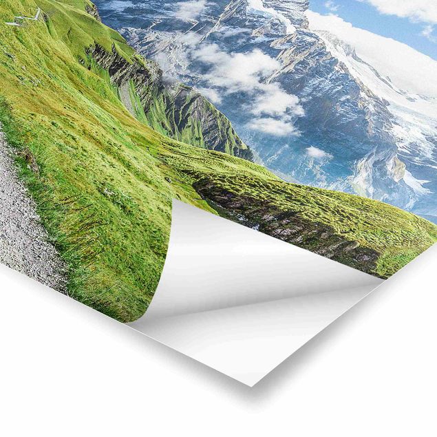 Posters paysage Panorama de Grindelwald