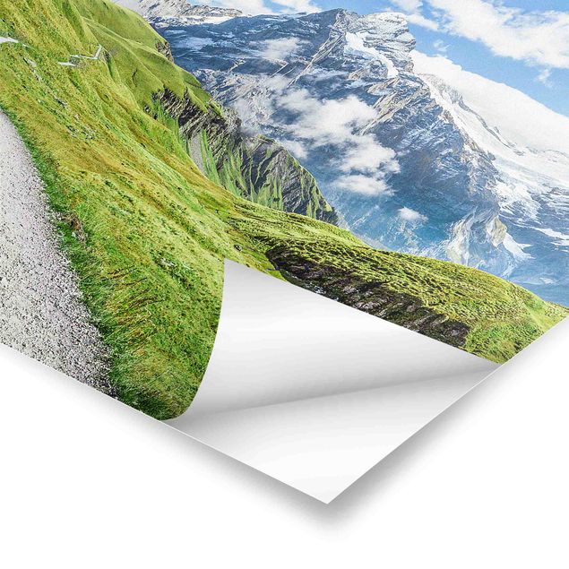 Posters paysage Panorama de Grindelwald