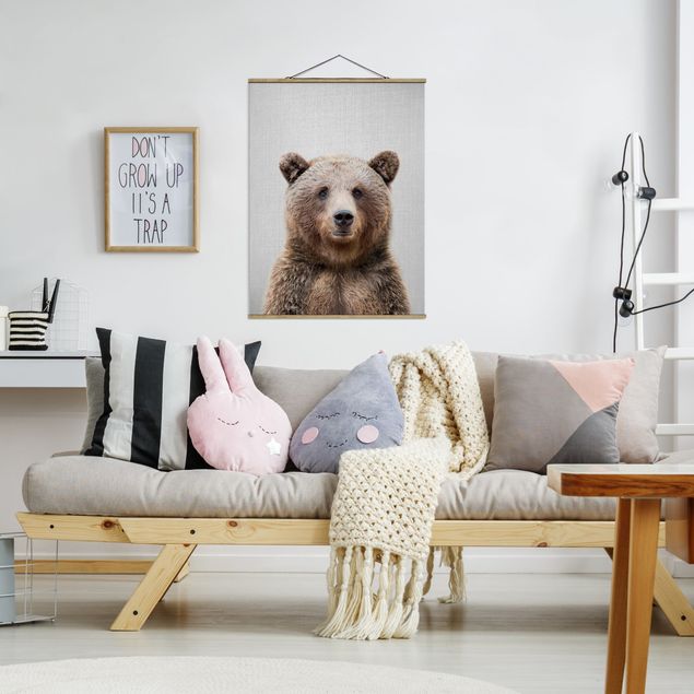 Tableaux moderne Ours Grizzly Gustel