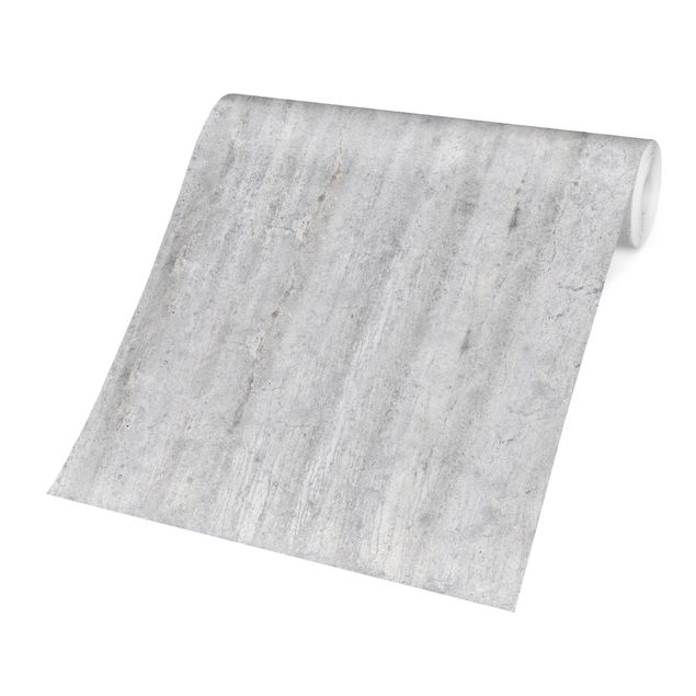 Papier peint gris Large Loft Concrete Wallpaper