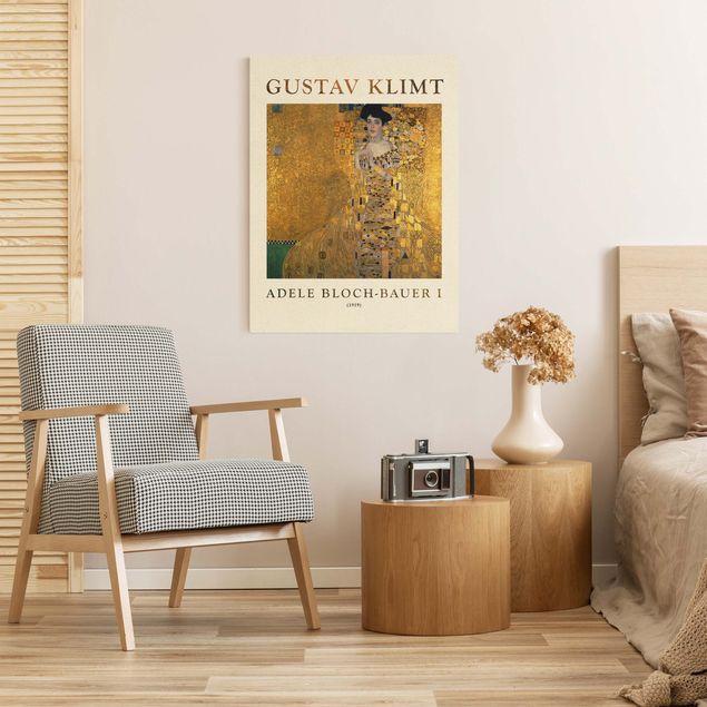 Tableaux portraits Gustav Klimt - Adele Bloch-Bauer I - Édition musée