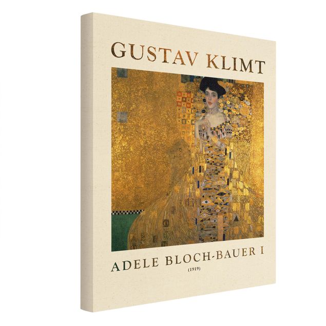 Tableau Klimt Gustav Klimt - Adele Bloch-Bauer I - Édition musée