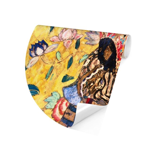 Tableaux Artistiques Gustav Klimt - Dame à l'éventail