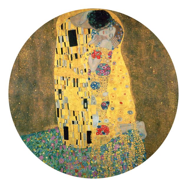 Tapisserie moderne Gustav Klimt - Le baiser