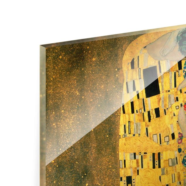 Tableaux portraits Gustav Klimt - Le baiser